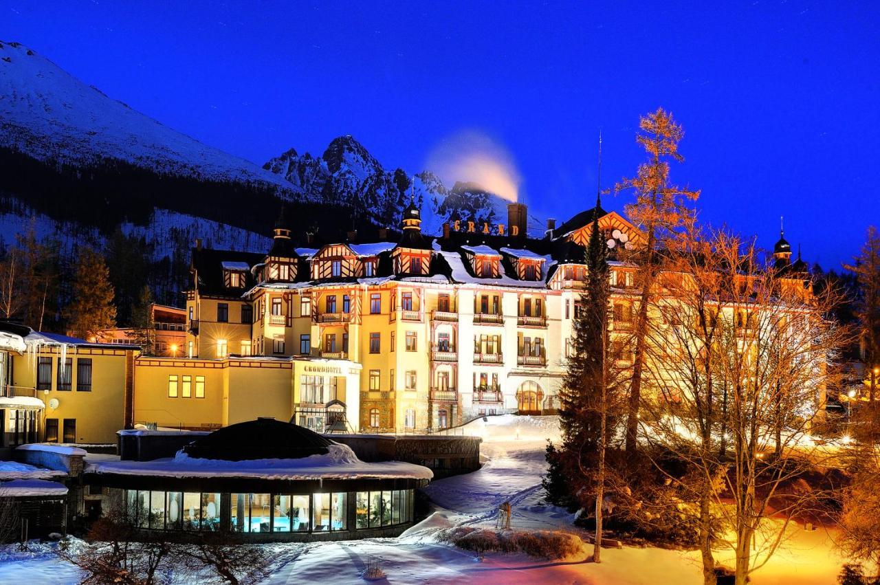 Grand Hotel Stary Smokovec วิสโซเค ดาตรี ภายนอก รูปภาพ