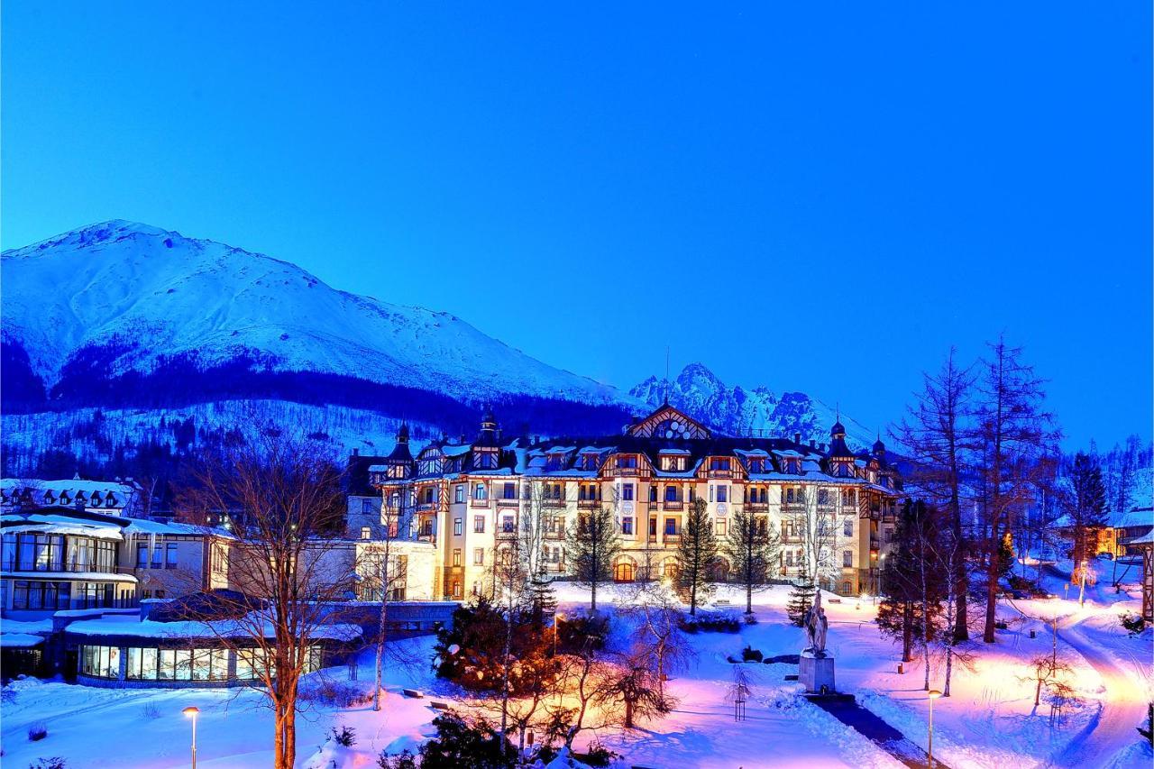 Grand Hotel Stary Smokovec วิสโซเค ดาตรี ภายนอก รูปภาพ