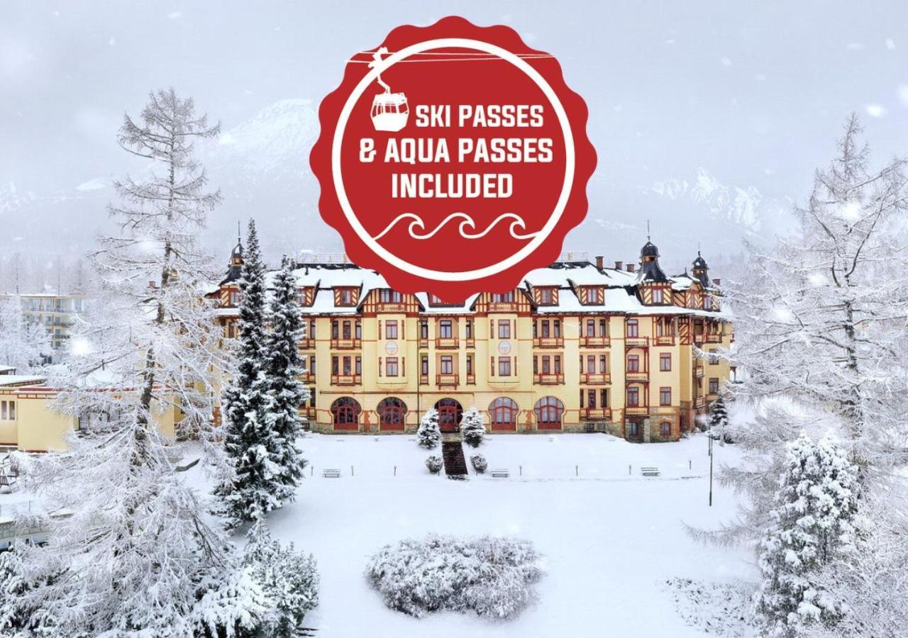 Grand Hotel Stary Smokovec วิสโซเค ดาตรี ภายนอก รูปภาพ